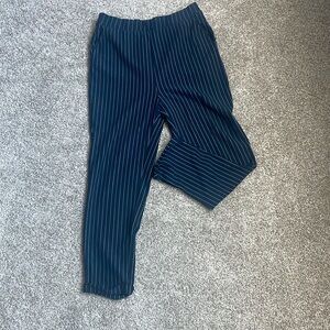 Pinstripped pants